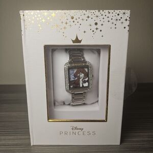 Disney Little Mermaid Ariel Bracelet Watch with Storybook Window Box NWT in box